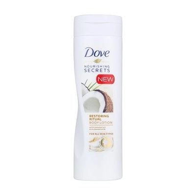 Dove Nourishing Secrets Restoring Ritual tělové mléko (Coconut Oil and Almond Milk) 250 ml