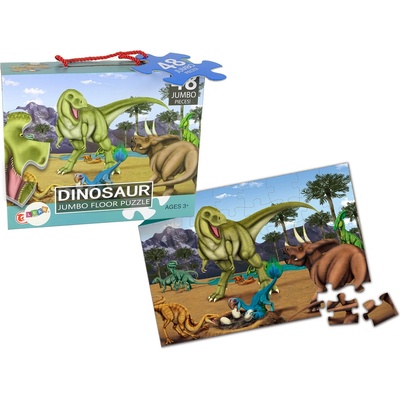Lean Toys Dinosaury 48 dielov