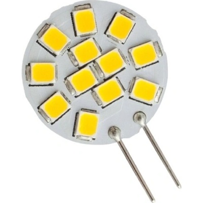 Spectrum LED žiarovka G4, 1,2W, 12LED, 12V, 20mm [WOJ+13785] Teplá biela