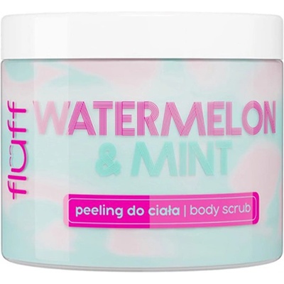 Fluff Скраб за тяло - Диня и мента FLUFF Body Scrub Watermelon & Mint (684826)