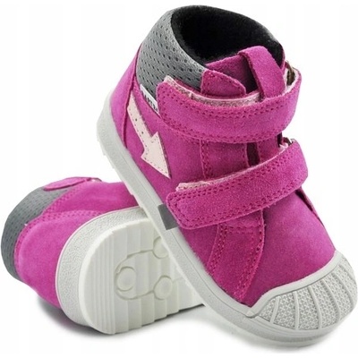 Bartek dívčí zateplené kozačky na podzim a zimu růžové