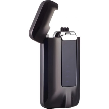 HARAHU Електрически запалвач с usb зареждане lu-25721 - черен kp25721 (lu-25721)