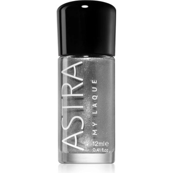 Astra Make-Up My Laque 5 Free дълготраен лак за нокти цвят 39 Precious Silver 12ml