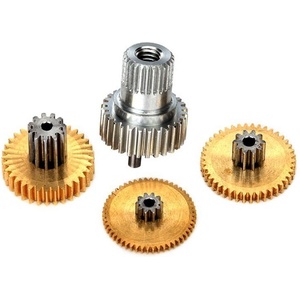 Traxxas Gear set, metal (for 2080X micro waterproof servo), TRX2082X (TRX2082X)