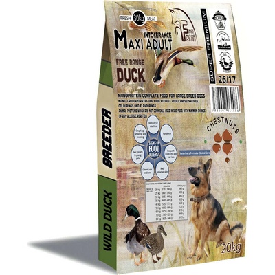 Fresh Farm Duck Adult Medium&Maxi Intolerance 20 kg