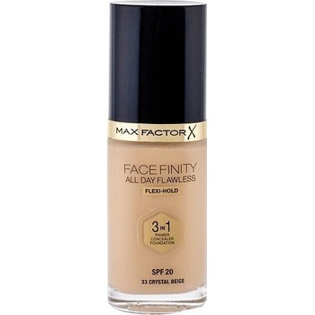 Max Factor Face Finity 3in1 Foundation SPF20 Make-up 33 Crystal Beige 30 ml