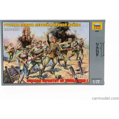 Zvezda Accessories Russian Infantry Of World War Military Figures / 1:72