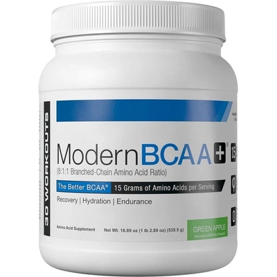 USPlabs Modern BCAA Plus [535 грама] Зелена ябълка