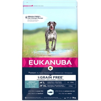 Eukanuba dog Adult Large & Giant Grain Free 3 kg