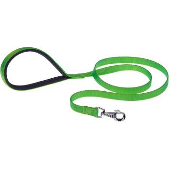 Ferplast Daytona Lead - Повод за кучета с ергономична форма на дръжката, 15мм/120 см. - зелен