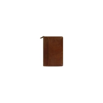 Filofax Lockwood Zip A6 týždenný 2026 hnedý