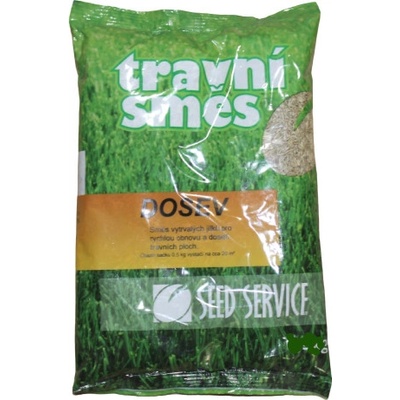 SEED SERVICE Trávne osivo Dosev 0,5 kg Podsievanie 10 kg