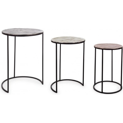 Bizzotto ПОМОЩНА МАСА, 3БР/К-Т tahir СР/ЗЛАТО/МЕД (0746176)