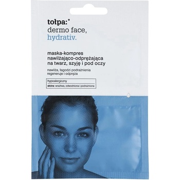 Tołpa Dermo Face Hydrativ интензивна хидратираща маска за зоната на лицето и очите 2 x 6ml