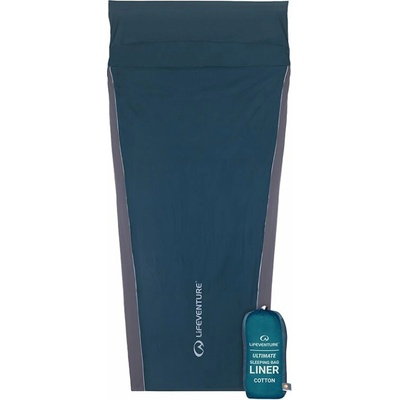 Lifeventure Cotton Sleeping Bag Liner Ultimate Mummy