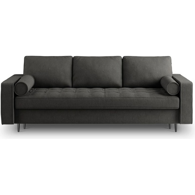 Milo Casa Тъмно сив разтегателен диван Santo - Milo Casa (MIL_3SF_52_A3_SANTO8)