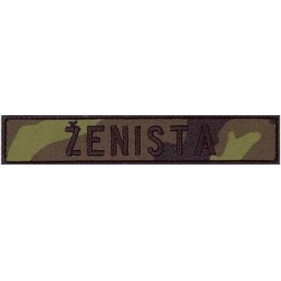 NAVYS nášivka „ŽENISTA“ so suchým zipsom – vz. 95 les CZ