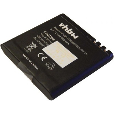 VHBW Батерия за Nokia 6110 / 6220 / 6500 / 7390 / 8600, BP-5M, 900 mAh (800107094)