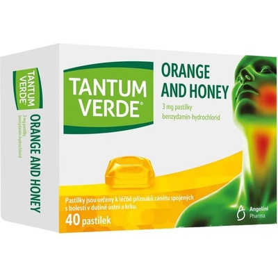 Tantum Verde Orange and Honey 3 mg pas.40