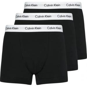 Calvin Klein Боксерки Calvin Klein 3-Pack Cotton Stretch Boxer Shorts - BLACK