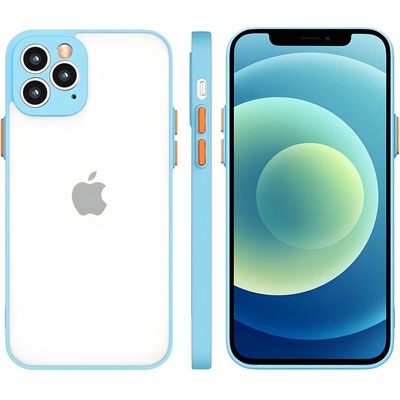 Izmael Силиконов гъвкав калъф Milky Case за Apple iPhone 12 Pro Max - Син KP11773 (11773)