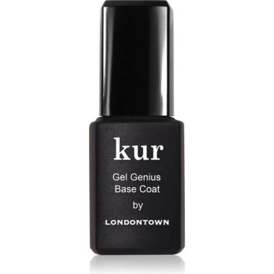 LONDONTOWN Kur Gel Genius Base Coat podkladový lak na nehty bez použití UV/LED lampy 12 ml