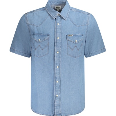Wrangler pánska elegantná košeľa modrá