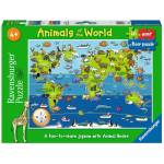 Ravensburger - Puzzle Animals of the World Giant Floor Puzzle - 40 - 99 piese