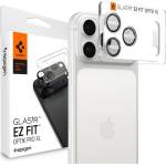 Spigen Протектор за Камерата на iPhone 17 Pro Max, Spigen EZ Fit Optik Pro XL Glas. tR, Сребрист (AGL10652)