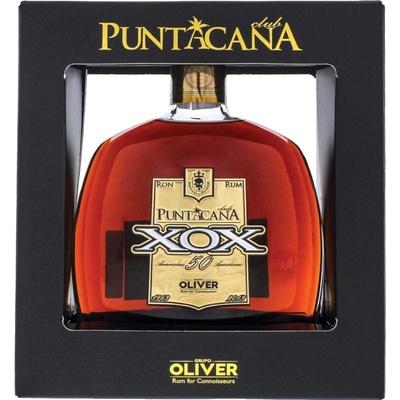 Puntacana XOX 50 Aniversario 40% 0,7 l (karton)