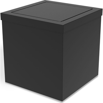 DECOR WALTHER Кошче за отпадъци за баня Decor Walther 20 см черен мат (0611460)