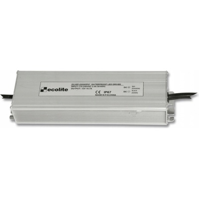 Ecolite El. trafo,230V-12V,16.7A,200W DX-WP-200W/IP67