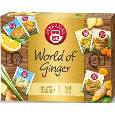 TEEKANNE World of Ginger collection 6 x 5 ks