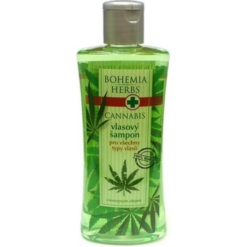 Bohemia Cosmetics Cannabis regenerační vlasový šampón s konopným olejem 250 ml