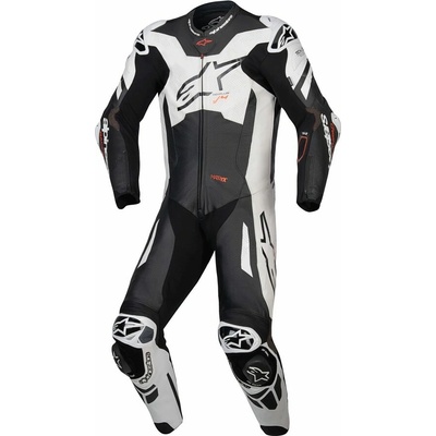 jednodielna kombinéza Alpinestars GP PLUS V4 SPRINT černá/bílá/červená
