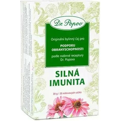 Dr.Popov Čaj Silná imunita 30 g