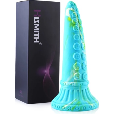 HISMITH HSD40 Monster Tentacle Dildo Suction Cup 25.7cm Blue-Green