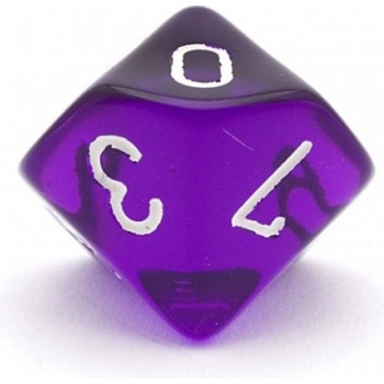 Kostka k10 průsvitná šedá