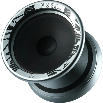 c3yoyodesign MOVE Apex fingerspin yo-yo Stříbrná + černý cap