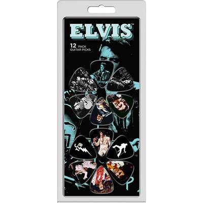 Brnkadlo Elvis Presley - Faces 12-Pack, Multicolor,Univerzálna