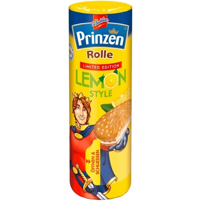 Prinzen Rolle Lemon Style citronové dvojité sušenky 352 g