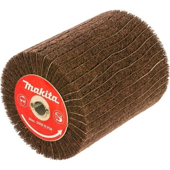 Makita Четка за четков шлайф за неръждаема стомана и дърво Makita P-19233 - ф 100х120 mm, P120 (P-19233)