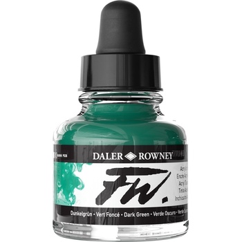 Daler Rowney FW Акрилно мастило Dark Green 29, 5 ml 1 бр (160029326)