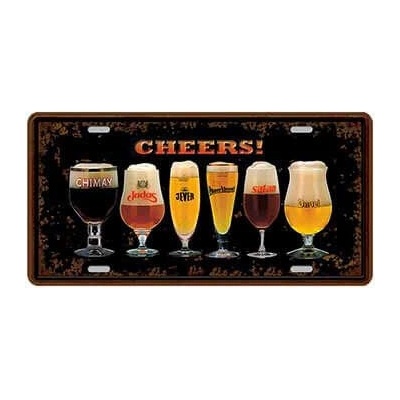 Ceduľa značka Cheers pivo