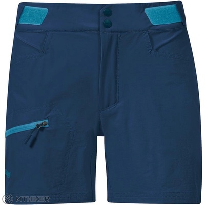 Bergans Cecilie MTN Softshell dámske nohavice deep sea blue/solid dark grey