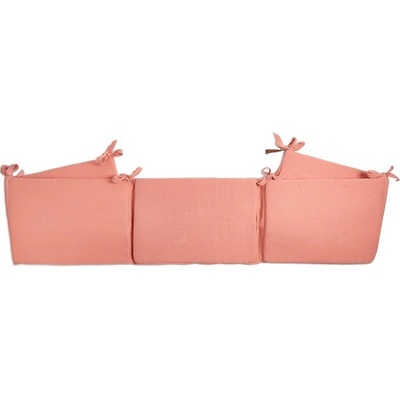 FUNNABABY Mušelínový mantinel Coral růžová – Zboží Mobilmania