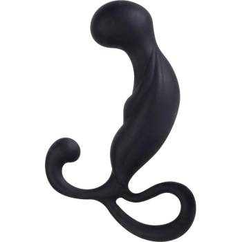Image 1 of NMC Invader Silicone Prostate Plug 3.5" Black