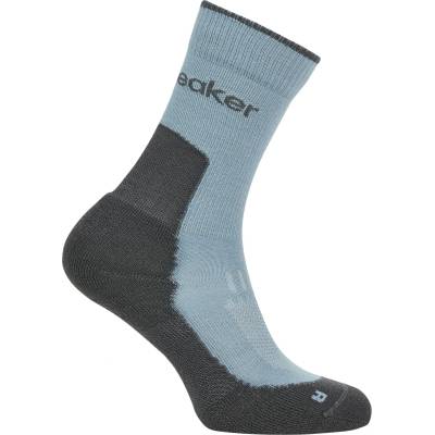 Icebreaker Мъжки туристически чорапи Icebreaker Merino Hike+ Light Crew Walking socks - Flint Blue / Obsidian - размер 39-41, 5 (EU) (201-9225-0911)