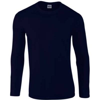 Gildan Unisex triko s dlouhým rukávem G64400 Navy