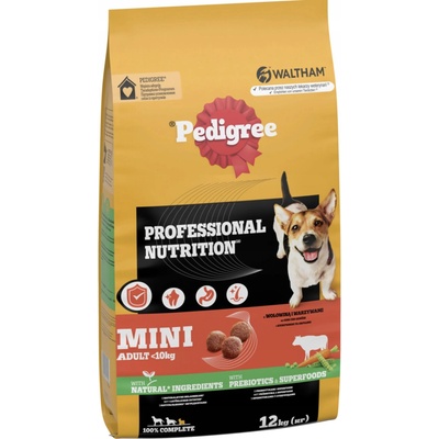 Pedigree Small s hovädzím mäsom a zeleninou 12 kg